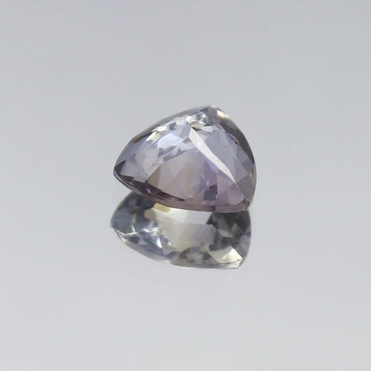 Natural Unheated Bi-Color Tanzanite 1.06 Carat 6.9x6.9 MM Trillion Shape Faceted Gemstone