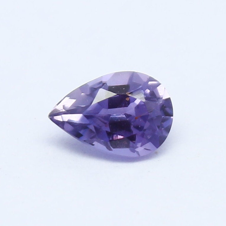 Natural Sapphire 0.36 Carat 5.2x3.6 MM Pear Shape Faceted Gemstone