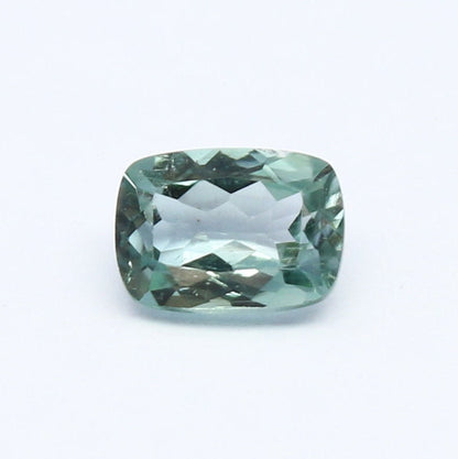 Natural Indicolite Tourmaline 1.00 Carat 7x5 MM Cushion Shape Faceted Gemstone