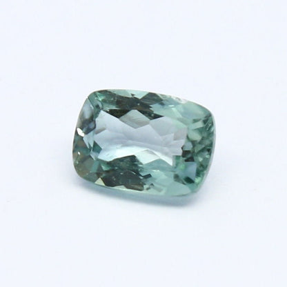 Natural Indicolite Tourmaline 1.00 Carat 7x5 MM Cushion Shape Faceted Gemstone