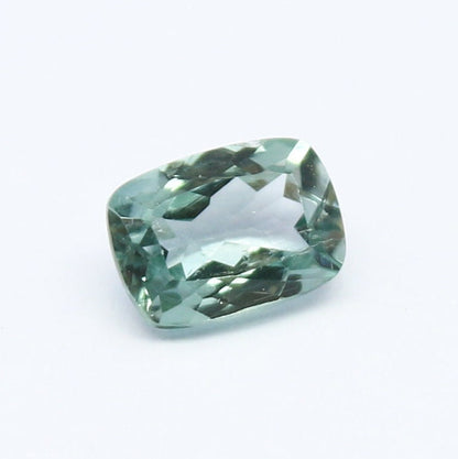 Natural Indicolite Tourmaline 1.00 Carat 7x5 MM Cushion Shape Faceted Gemstone