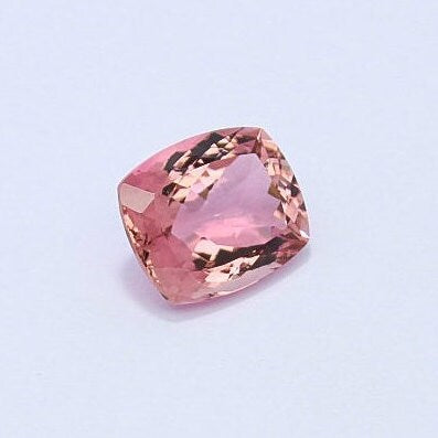 Natural Pink Tourmaline 10.26 Carat 15x12.6 MM Cushion Shape Faceted Gemstone