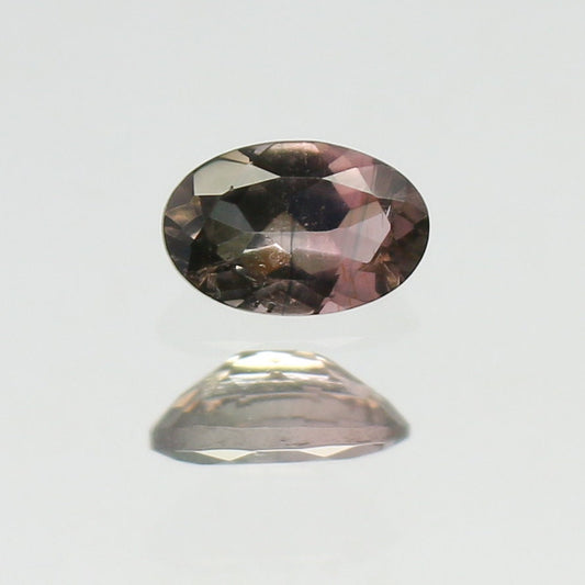 Natural Bi-color Tourmaline 0.41 Carat 6x4 MM Oval Shape Faceted Gemstone