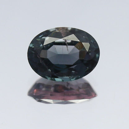 Natural Rare Bi-color Tourmaline Step Cut 1.19 Carat 8x6 MM Oval Shape Faceted Gemstone