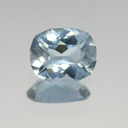 Natural Aquamarine 2.95 Carat 11x9 MM Fancy Shape Faceted Gemstone