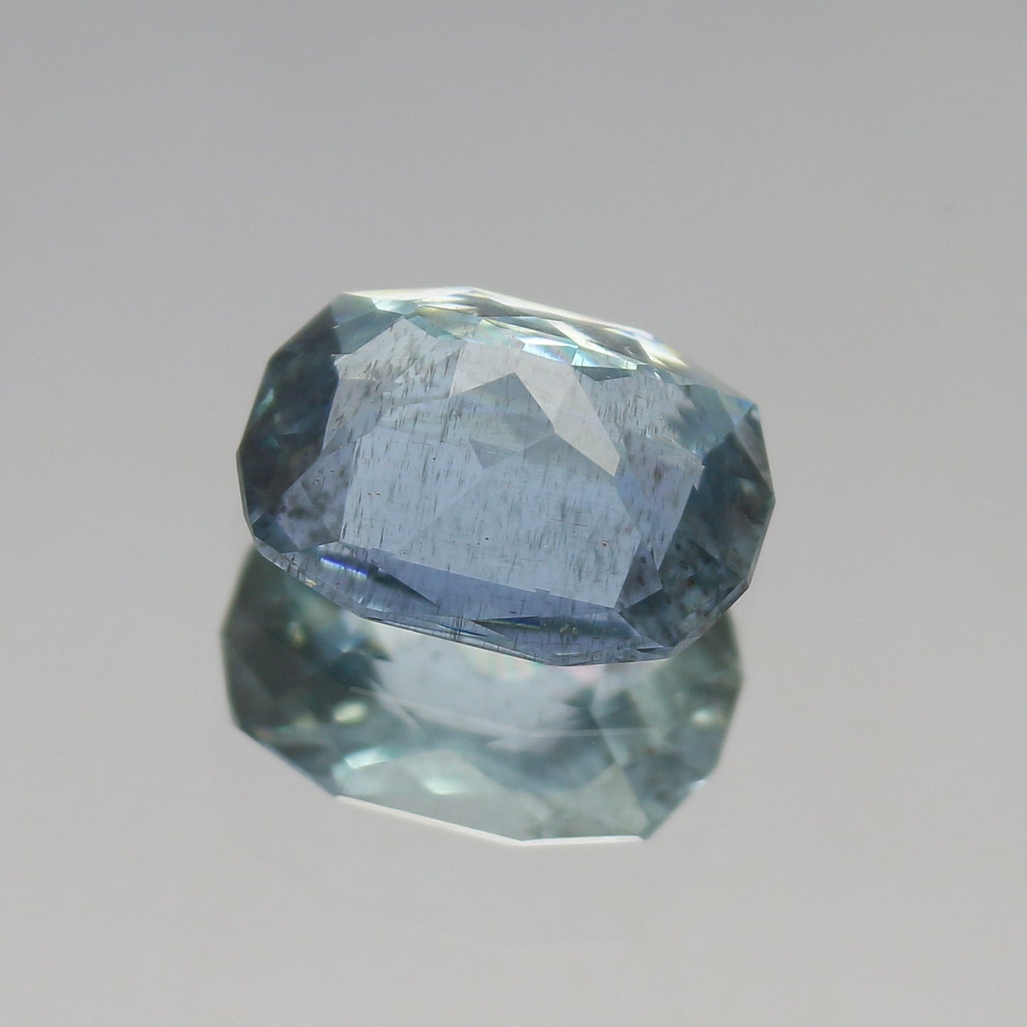 Natural Aquamarine 2.95 Carat 11x9 MM Fancy Shape Faceted Gemstone