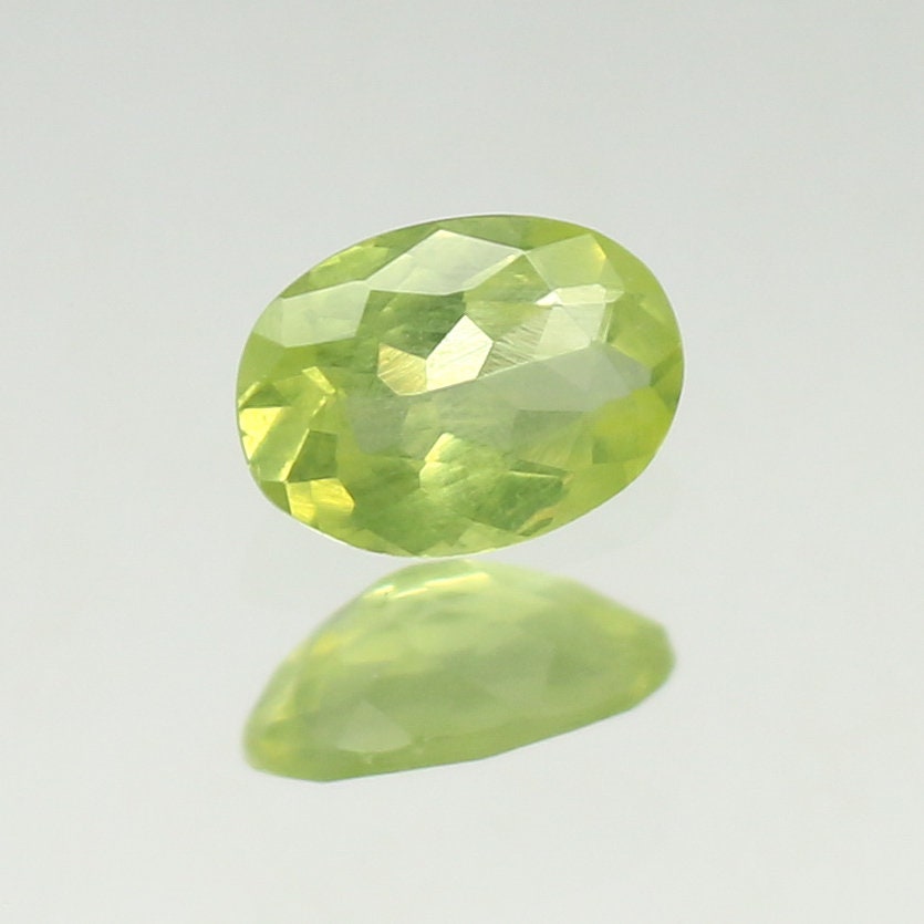 Natural Chrysoberyl 0.55 Carat 6.1x4.5 MM Oval Shape Faceted Gemstone