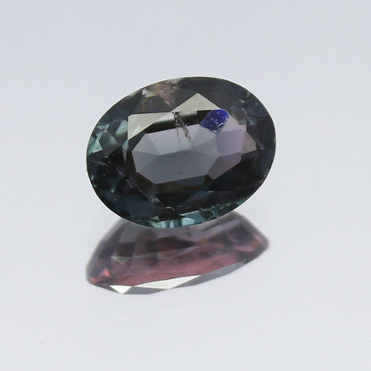 Natural Rare Bi-color Tourmaline Step Cut 1.19 Carat 8x6 MM Oval Shape Faceted Gemstone