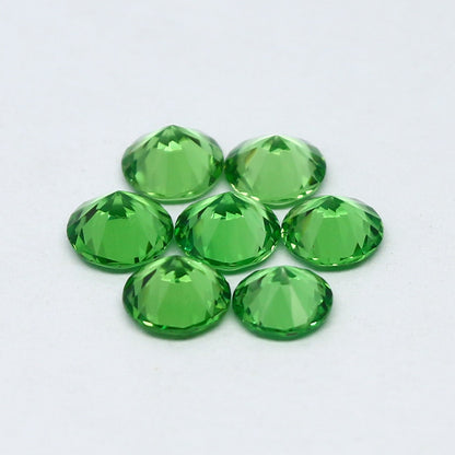 Natural Tsavorite 2.80 Carat 4.5-4.8 MM Fancy Shape Faceted Gemstone