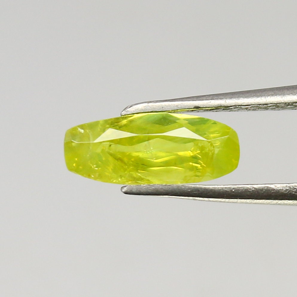 Natural Chrysoberyl 0.55 Carat 7.7x3.2 MM Cushion Shape Faceted Gemstone