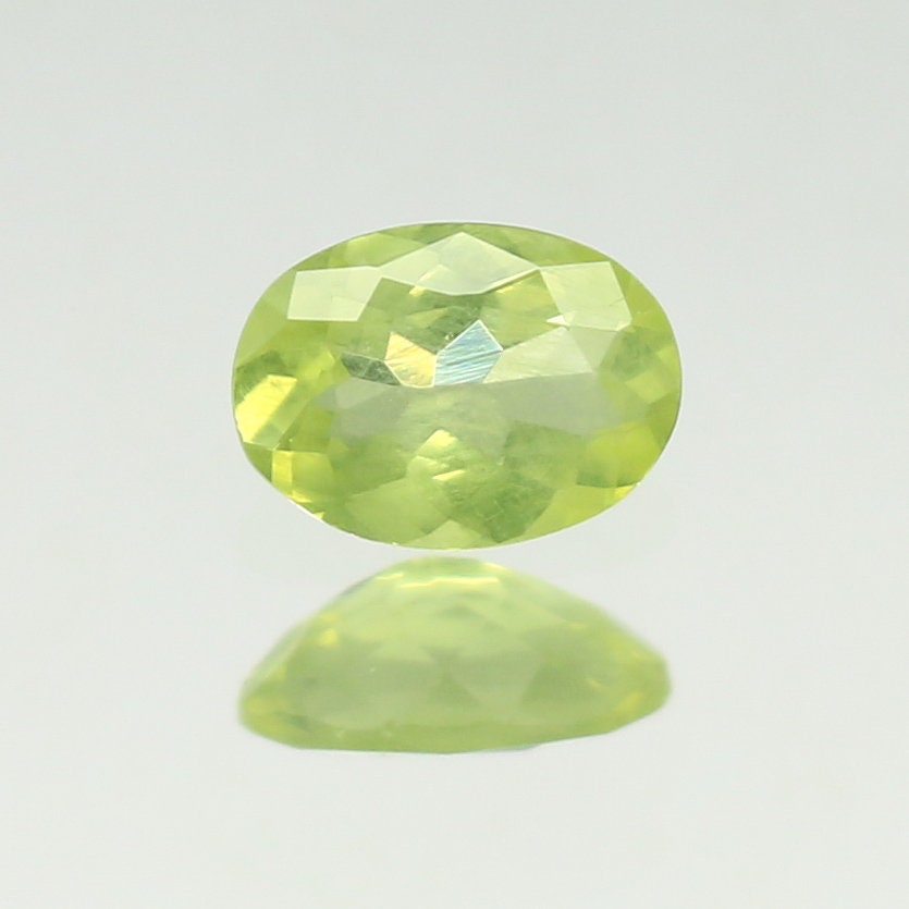 Natural Chrysoberyl 0.55 Carat 6.1x4.5 MM Oval Shape Faceted Gemstone