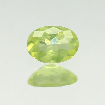 Natural Chrysoberyl 0.55 Carat 6.1x4.5 MM Oval Shape Faceted Gemstone