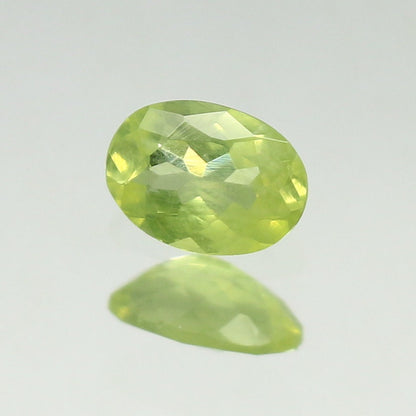 Natural Chrysoberyl 0.55 Carat 6.1x4.5 MM Oval Shape Faceted Gemstone