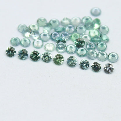 Natural Rare Kornerupine Lot 1x1 MM Round Shape Faceted Gemstone Lot