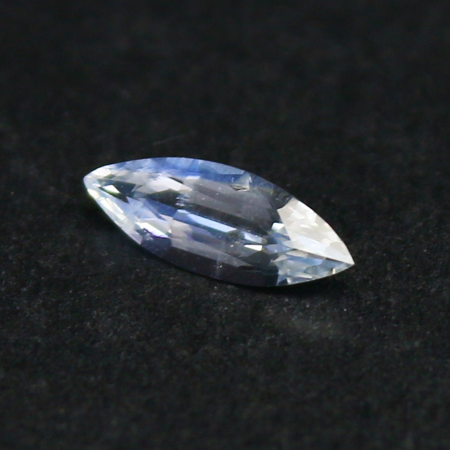 Natural Rare Jeremejevite 0.36 Carat 8.5x3 MM Marquise Shape Faceted Gemstone