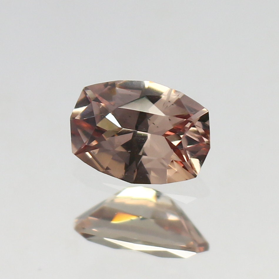 Natural Rare Malaya/Malaia Garnet 0.60 Carat 6.2x4.5 MM Fancy Shape Faceted Gemstone