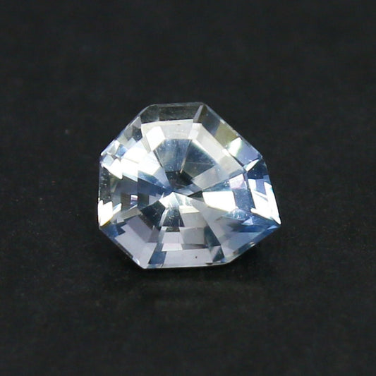 Natural Rare Jeremejevite 0.53 Carat 5.7x5.2 MM Fancy Shape Faceted Gemstone