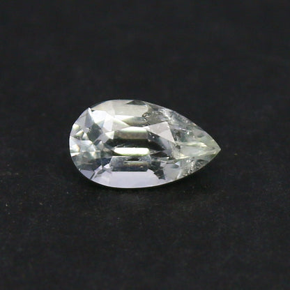 Natural Rare Jeremejevite 0.42 Carat 6.5x4 MM Pear Shape Faceted Gemstone