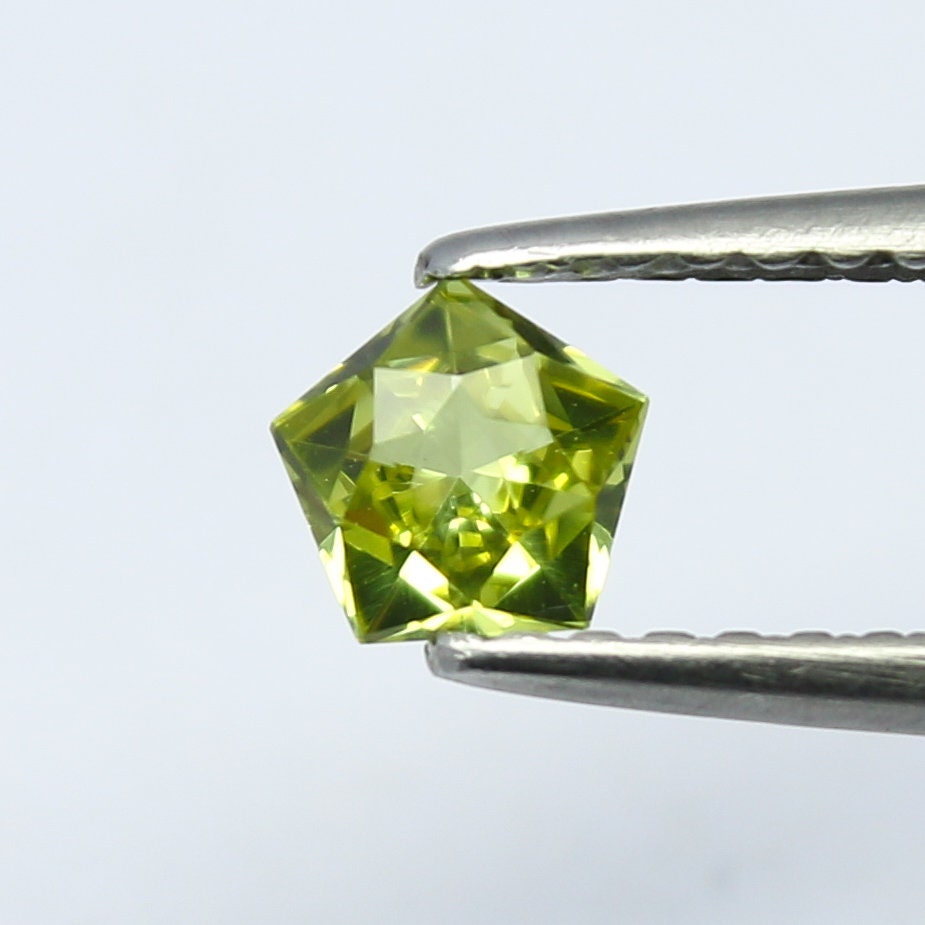 Natural Chrysoberyl 0.32 Carat 4.3x4.3 MM Fancy Shape Faceted Gemstone