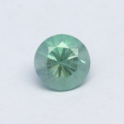 Natural Rare Kornerupine 0.67 Carat 5.4x5.4 MM Round Shape Faceted Gemstone