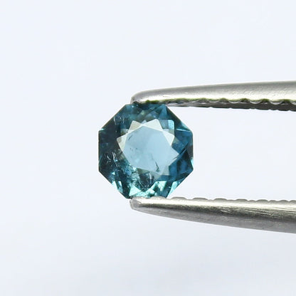 Natural Aquamarine 0.23 Carat 4x4 MM Fancy Shape Faceted Gemstone