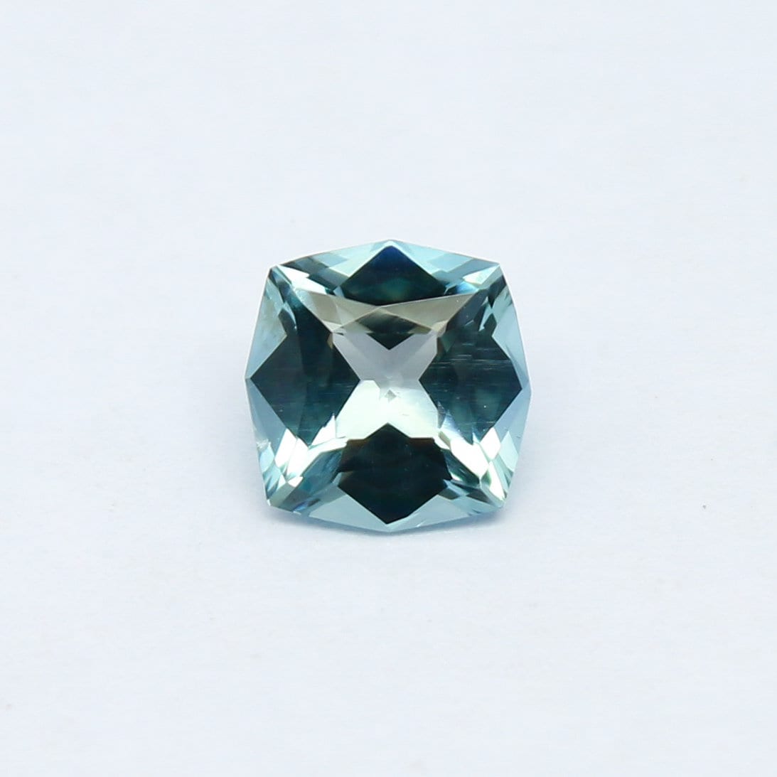 Natural Aquamarine 0.76 Carat 6.2x6.2 MM Fancy Shape Faceted Gemstone