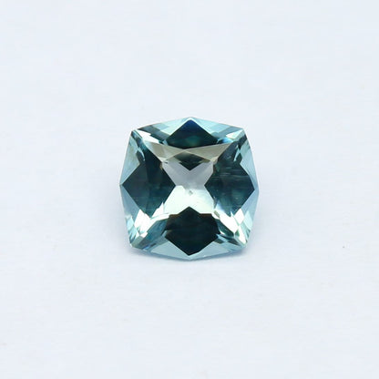 Natural Aquamarine 0.76 Carat 6.2x6.2 MM Fancy Shape Faceted Gemstone