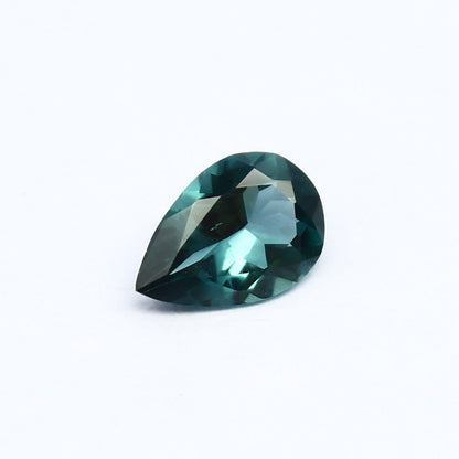 Natural Indicolite Tourmaline 0.49 Carat 7x5 MM Pear Shape Faceted Gemstone